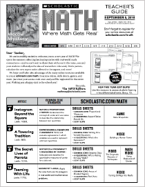 Learn More | Scholastic MATH Magazine