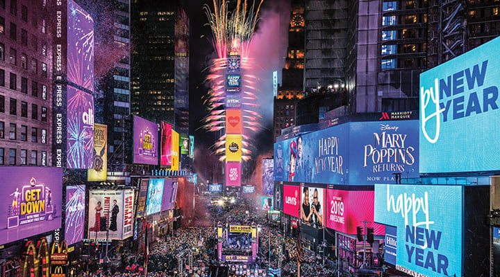 Image of the New Years Eve in Times Square
